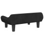 Cama para perros de terciopelo negra 70x40x24 cm de vidaXL, Camas para perros - Ref: Foro24-171955, Precio: 67,99 €, Descuent...