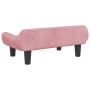 Cama para perros de terciopelo rosa 70x40x24 cm de vidaXL, Camas para perros - Ref: Foro24-171954, Precio: 59,21 €, Descuento: %