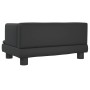 Cama para perros de cuero sintético negro 60x40x30 cm de vidaXL, Camas para perros - Ref: Foro24-171913, Precio: 58,26 €, Des...