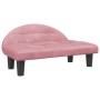 Cama para perros de terciopelo rosa 70x52x30 cm de vidaXL, Camas para perros - Ref: Foro24-171941, Precio: 57,29 €, Descuento: %