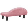 Cama para perros de terciopelo rosa 70x52x30 cm de vidaXL, Camas para perros - Ref: Foro24-171941, Precio: 57,29 €, Descuento: %