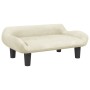 Cama para perros de terciopelo crema 70x40x24 cm de vidaXL, Camas para perros - Ref: Foro24-171957, Precio: 59,13 €, Descuent...