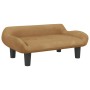 Cama para perros de terciopelo marrón 70x40x24 cm de vidaXL, Camas para perros - Ref: Foro24-171956, Precio: 59,13 €, Descuen...