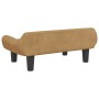 Cama para perros de terciopelo marrón 70x40x24 cm de vidaXL, Camas para perros - Ref: Foro24-171956, Precio: 59,13 €, Descuen...