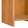 Estantería librería de madera maciza de teca 30x30x110 cm de vidaXL, Librerías y estanterías - Ref: Foro24-326126, Precio: 15...