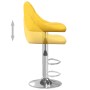 Kitchen stool 2 units mustard yellow velvet by vidaXL, Kitchen stools - Ref: Foro24-335312, Price: 145,99 €, Discount: %