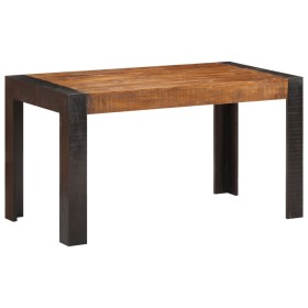 Dining table solid raw mango wood 140x70x76 cm by vidaXL, Kitchen and dining tables - Ref: Foro24-289655, Price: 323,24 €, Di...