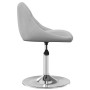 Swivel dining chairs 4 units light gray velvet by vidaXL, dining chairs - Ref: Foro24-3088758, Price: 226,20 €, Discount: %