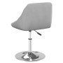 Swivel dining chairs 4 units light gray velvet by vidaXL, dining chairs - Ref: Foro24-3088758, Price: 226,20 €, Discount: %