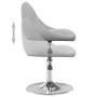 Swivel dining chairs 4 units light gray velvet by vidaXL, dining chairs - Ref: Foro24-3088758, Price: 226,20 €, Discount: %