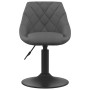 Dark Gray Velvet Dining Chair by vidaXL, dining chairs - Ref: Foro24-3088814, Price: 76,74 €, Discount: %