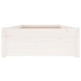 Estructura de cama con cajones blanco 75x190 cm de vidaXL, Camas y somieres - Ref: Foro24-3103454, Precio: 161,01 €, Descuent...