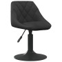 Sillas de comedor giratorias 2 uds terciopelo negro de vidaXL, Sillas de comedor - Ref: Foro24-335324, Precio: 124,65 €, Desc...