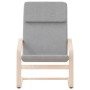 Sillón de relax de tela gris claro de vidaXL, Sillones - Ref: Foro24-351051, Precio: 80,99 €, Descuento: %