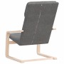 Sillón de relax de tela gris oscuro de vidaXL, Sillones - Ref: Foro24-351052, Precio: 83,80 €, Descuento: %