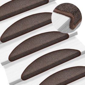 Stair mats 10 units coffee brown 56x17x3 cm by vidaXL, Stair mats - Ref: Foro24-149743, Price: 36,99 €, Discount: %