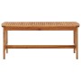 Mesa de centro de madera maciza de acacia 102x50x43 cm de vidaXL, Mesas de centro - Ref: Foro24-310255, Precio: 87,19 €, Desc...