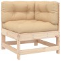 6-piece garden furniture set and solid wood cushions by vidaXL, Garden sets - Ref: Foro24-3185815, Price: 555,99 €, Discount: %