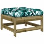 6-piece garden furniture set with impregnated pine wood cushions by vidaXL, Garden sets - Ref: Foro24-3185821, Price: 605,92 ...