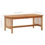 Couchtisch aus massivem Akazienholz, 102 x 50 x 43 cm von vidaXL, Couchtisch - Ref: Foro24-310255, Preis: 87,27 €, Rabatt: %