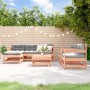 7-piece garden furniture set with Douglas fir wood cushions by vidaXL, Garden sets - Ref: Foro24-3185834, Price: 559,78 €, Di...