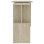 Oak plywood corner desk 200x50x76 cm by vidaXL, Desks - Ref: Foro24-801101, Price: 96,75 €, Discount: %