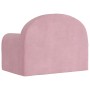 Pink soft plush children's sofa bed by vidaXL, Baby and Toddler Furniture - Ref: Foro24-341802, Price: 46,42 €, Discount: %