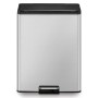 EKO Essential Pedal Bin 2x20 L Matte Silver by EKO, Waste containers - Ref: Foro24-440007, Price: 138,21 €, Discount: %