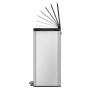 EKO Essential Pedal Bin 2x20 L Matte Silver by EKO, Waste containers - Ref: Foro24-440007, Price: 138,21 €, Discount: %