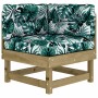 Garden furniture set 8 pieces and cushions made of impregnated pine wood by vidaXL, Garden sets - Ref: Foro24-3185870, Price:...