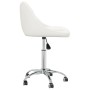 White synthetic leather swivel dining chair by vidaXL, dining chairs - Ref: Foro24-3088685, Price: 92,03 €, Discount: %