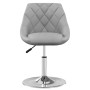 Silla de comedor giratoria 6 uds terciopelo gris claro de vidaXL, Sillas de comedor - Ref: Foro24-3088769, Precio: 316,15 €, ...