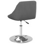 Sillas de comedor giratorias 6 unidades terciopelo gris oscuro de vidaXL, Sillas de comedor - Ref: Foro24-3088770, Precio: 35...