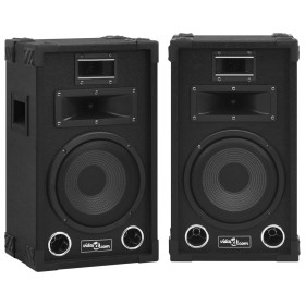 Passive speakers professional stage hifi 2 pcs 800 W black by vidaXL, Speakers - Ref: Foro24-70101, Price: 212,99 €, Discount: %