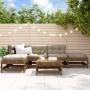 Garden furniture set 6 pieces and honey brown solid wood cushions by vidaXL, Garden sets - Ref: Foro24-3185902, Price: 521,90...