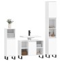 White plywood 3-piece bathroom furniture set by vidaXL, Bathroom furniture - Ref: Foro24-3190307, Price: 184,31 €, Discount: %