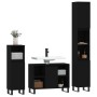 Juego de muebles de baño 3 pzas madera contrachapada negro de vidaXL, Muebles de baño - Ref: Foro24-3190308, Precio: 207,50 €...