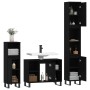 Juego de muebles de baño 3 pzas madera contrachapada negro de vidaXL, Muebles de baño - Ref: Foro24-3190308, Precio: 207,50 €...