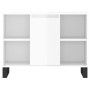 Set muebles de baño 3 piezas madera contrachapada blanco brillo de vidaXL, Muebles de baño - Ref: Foro24-3190309, Precio: 208...