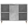 Set muebles de baño 2 piezas madera contrachapada gris hormigón de vidaXL, Muebles de baño - Ref: Foro24-3190295, Precio: 182...