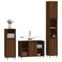 3-piece bathroom furniture set made of brown oak plywood by vidaXL, Bathroom furniture - Ref: Foro24-3190298, Price: 195,69 €...