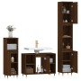 3-piece bathroom furniture set made of brown oak plywood by vidaXL, Bathroom furniture - Ref: Foro24-3190298, Price: 195,69 €...