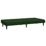 Dark green velvet 2-seater sofa bed by vidaXL, Sofas - Ref: Foro24-337504, Price: 198,37 €, Discount: %