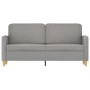 2-Sitzer-Sofa aus hellgrauem Stoff, 140 cm von vidaXL, Sofas - Ref: Foro24-349089, Preis: 201,56 €, Rabatt: %