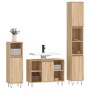 Set de muebles de baño 3 pzas madera contrachapada roble Sonoma de vidaXL, Muebles de baño - Ref: Foro24-3190302, Precio: 203...