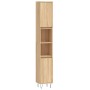 3-piece bathroom furniture set made of Sonoma oak plywood. by vidaXL, Bathroom furniture - Ref: Foro24-3190302, Price: 203,00...