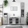 Concrete gray plywood 2-piece bathroom furniture set by vidaXL, Bathroom furniture - Ref: Foro24-3190303, Price: 177,25 €, Di...