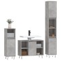 Set muebles de baño 2 piezas madera contrachapada gris hormigón de vidaXL, Muebles de baño - Ref: Foro24-3190303, Precio: 175...