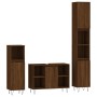 3-piece bathroom furniture set in brown oak plywood by vidaXL, Bathroom furniture - Ref: Foro24-3190306, Price: 178,84 €, Dis...