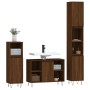 3-piece bathroom furniture set in brown oak plywood by vidaXL, Bathroom furniture - Ref: Foro24-3190306, Price: 178,84 €, Dis...